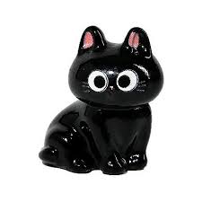 Cute Black Cats Figurine Miniature Room Decoration