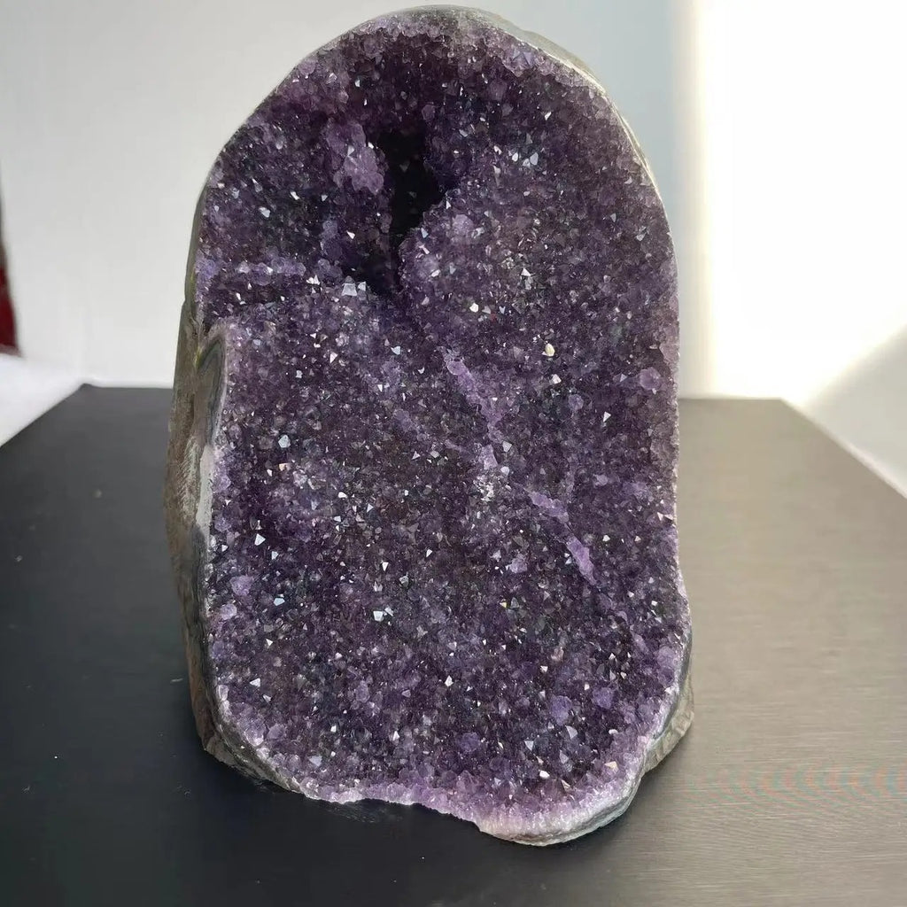 Natural Amethyst Crystal Cluster – Raw Healing Stone for Home Décor & Feng Shui