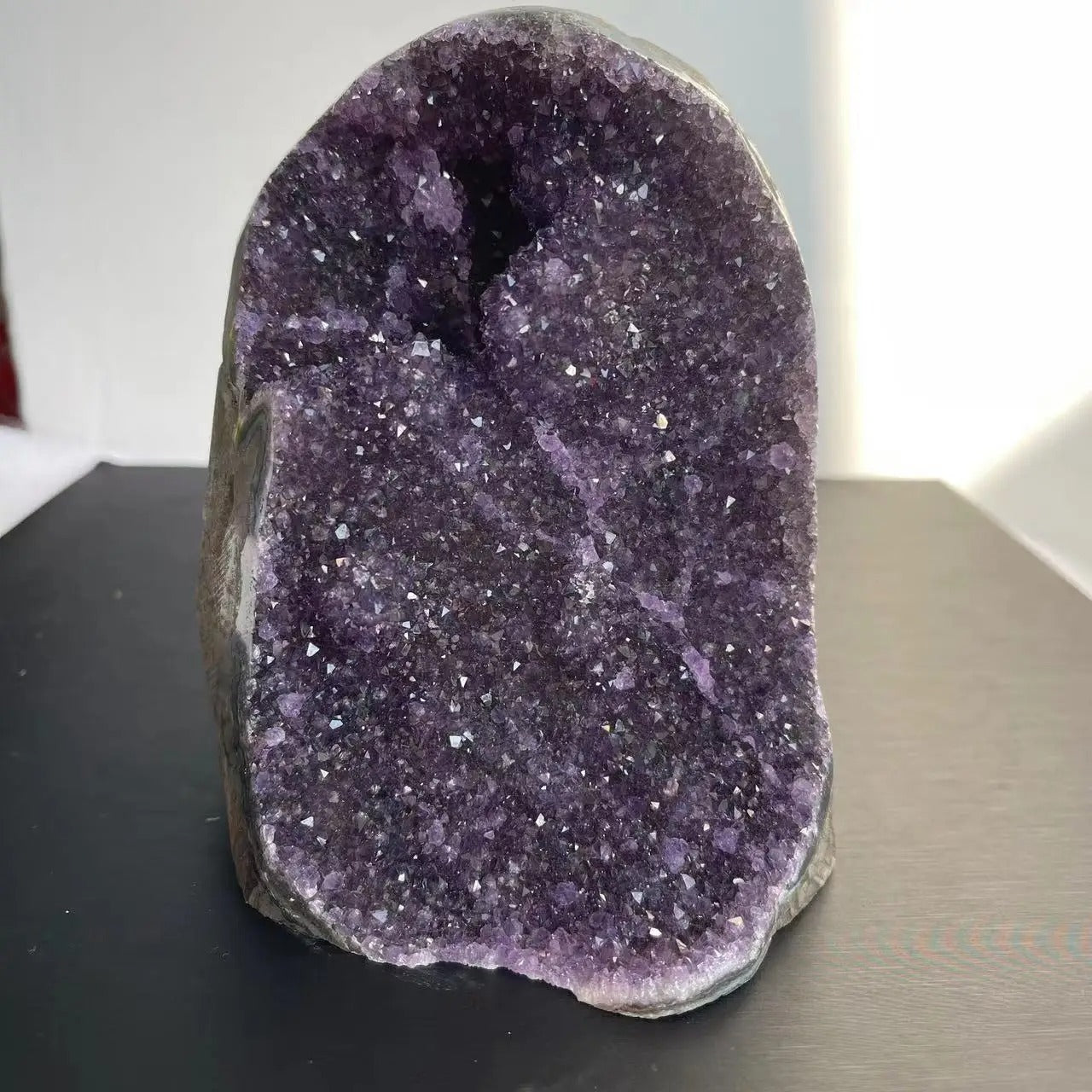 Natural Amethyst Crystal Cluster – Raw Healing Stone for Home Décor & Feng Shui