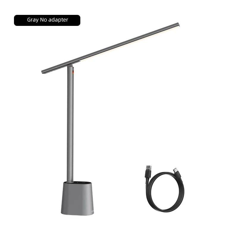 Baseus LED Desk Lamp – Eye Protection, Smart Dimmable, Foldable Study & Office Light